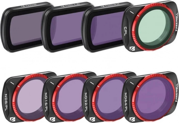 Set de filtros para DJI Osmo Pocket 3 de Freewell