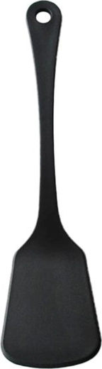 Espátula de cocina de PBT, negra 30,8 × 8,2 cm
