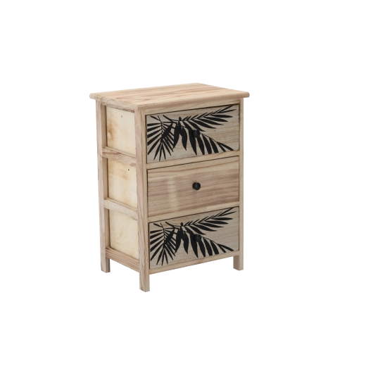 Cómoda ZOFIA con 3 cajones 40 × 29 × 58 cm