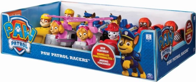 Patrulla Canina Vehículos con Figuras de Rescate