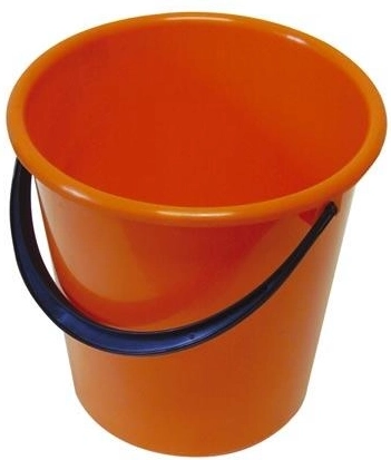 Cubo con medidor 12 l – mix de colores