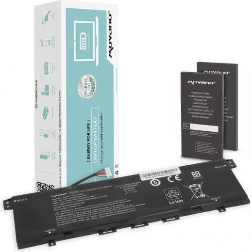 Batería Movano para HP Envy x360 13 (13-AG/AR/AH/AQ) 3300 mAh, 50 Wh