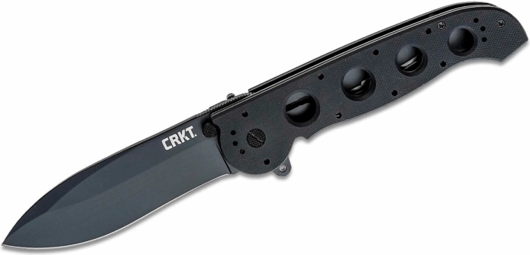 CRKT M21-04G cuchillo táctico plegable negro de 9,8 cm, G10