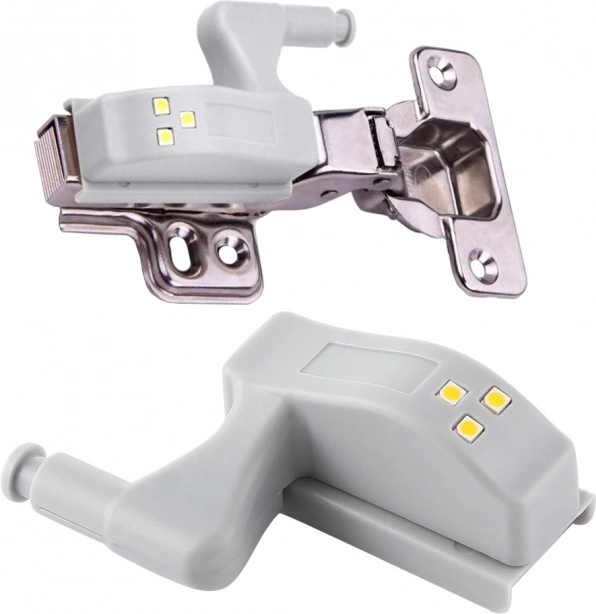Luz para bisagra de armario con 3 diodos LED