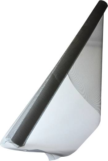Mosquitera para ventana de fibra de vidrio, 1 × 30 m, negra