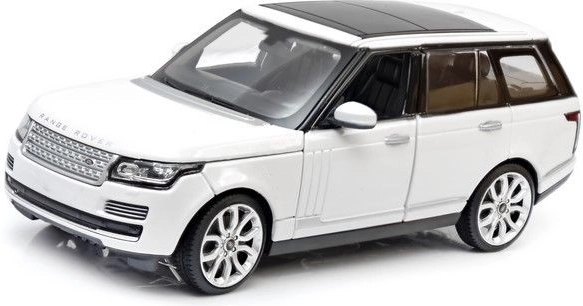 Modelo de coche Rastar Range Rover 1:24 blanco
