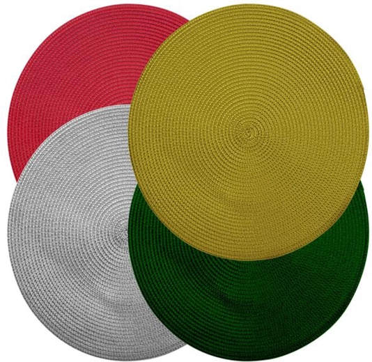 Mantel individual tejido TORO 36 cm – mezcla de colores