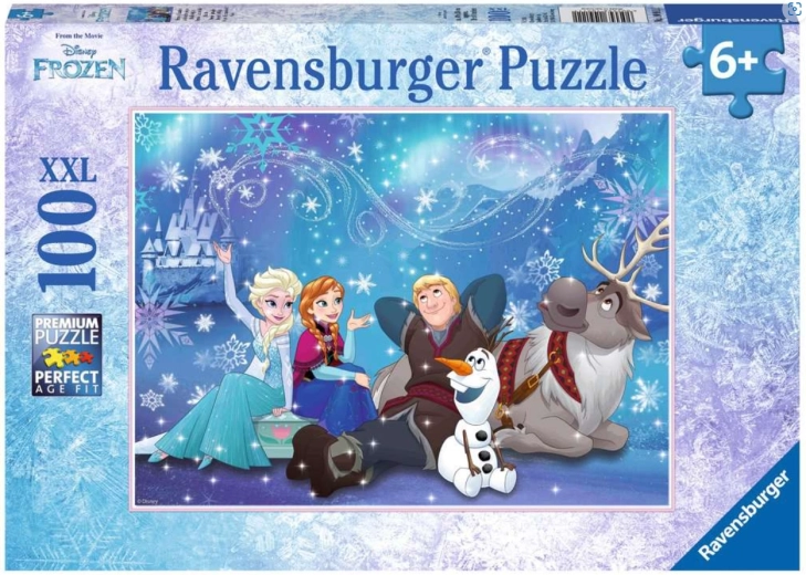 Puzzle Ravensburger Frozen - Magia helada 100 piezas