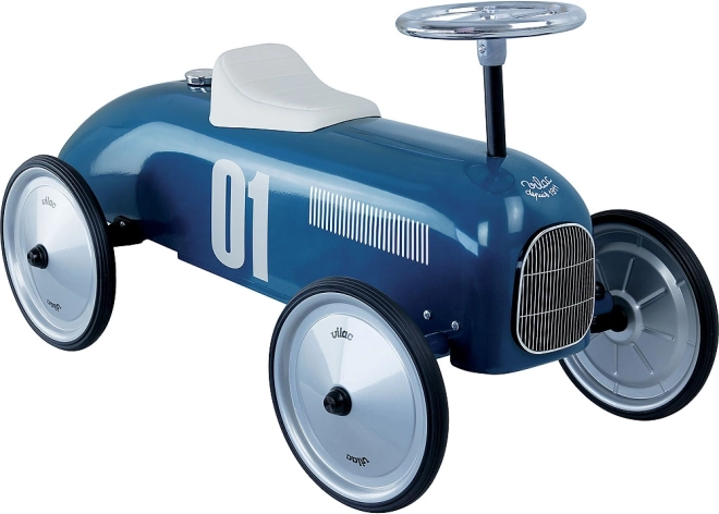 Correpasillos vintage de metal azul