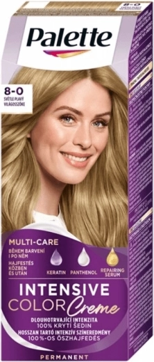 Palette Intensive Color Creme 8-0 rubio claro, 50 ml