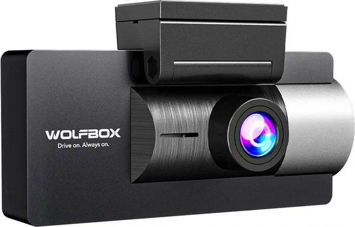 Cámara de salpicadero WOLFBOX i17 WiFi 4K + 2,5K 64 GB