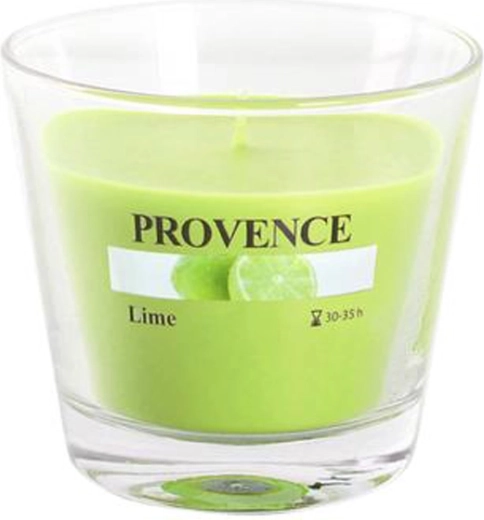 Vela aromática en tarro de cristal PROVENCE lima 35 horas