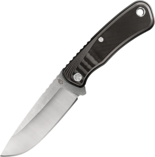 Gerber Downwind fixed DP black cuchillo outdoor de hoja fija 10,8 cm negro-gris