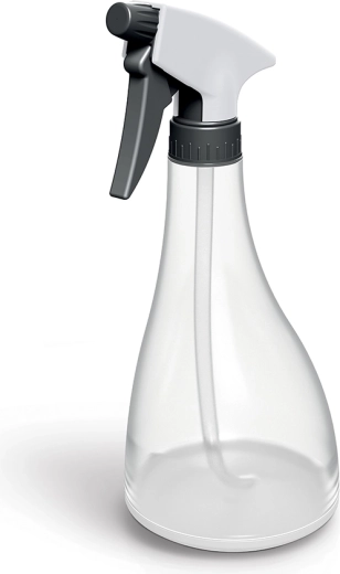 DROSTY pulverizador manual 0,7 l transparente/blanco