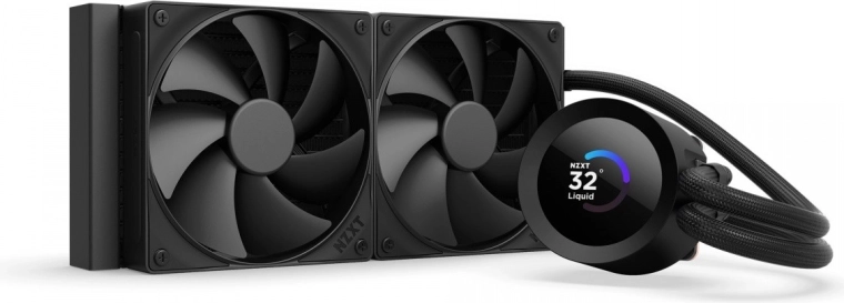 NZXT Kraken plus 240 LCD negro