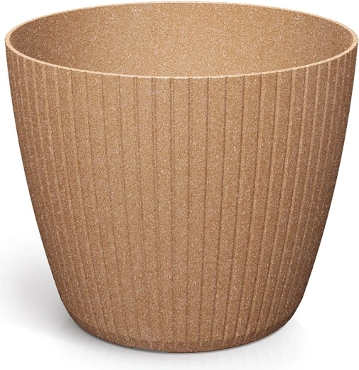 Maceta Lamia Eco Wood 29,5 cm naturo eco