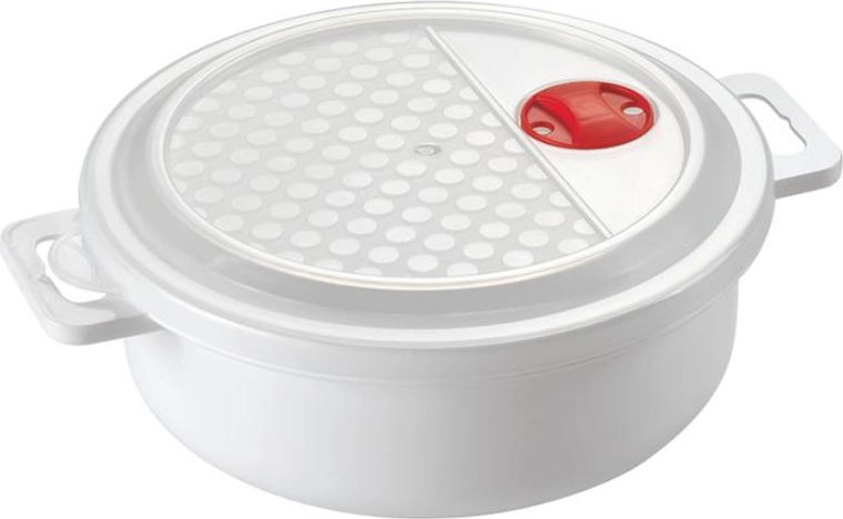 Recipiente de plástico para microondas con tapa 1,5 l HEIDRUN