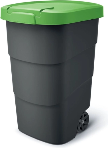 Recipiente de jardín con ruedas WHEELER 110 l