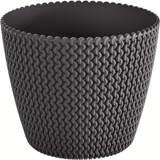 Macetero Splofy 29,5 cm antracita