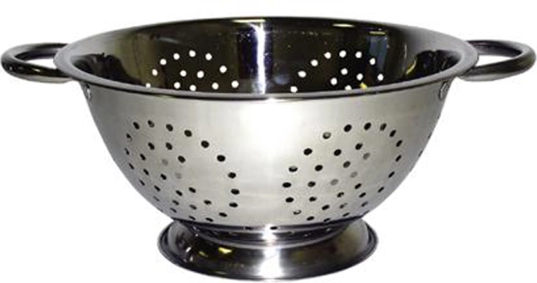 Colador de acero inoxidable TORO con asas 24,5 cm