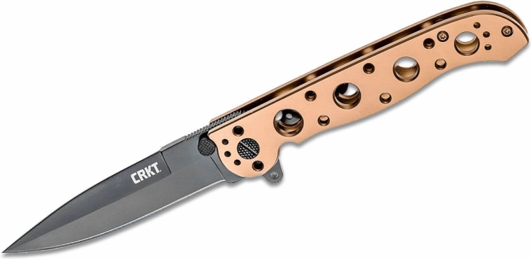 CRKT M16-03BK navaja de bolsillo negro-bronce 9 cm