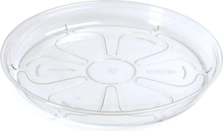Plato para maceta COUBI 17,5 cm transparente