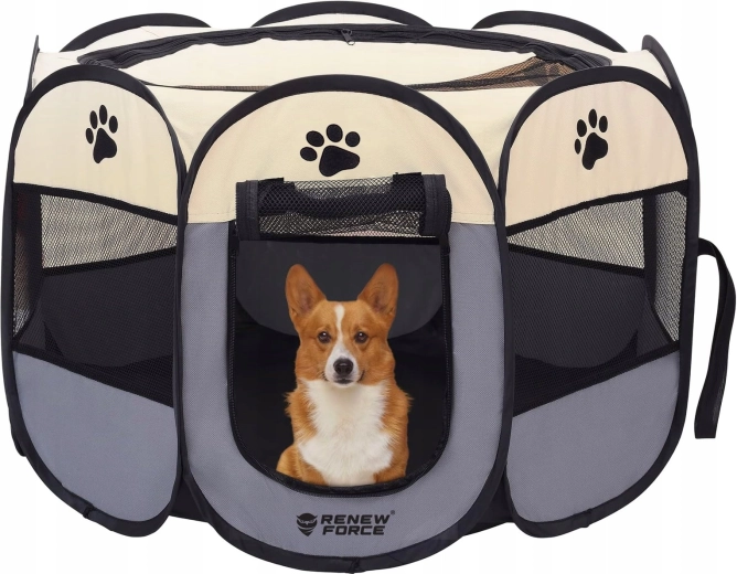 Parque plegable para animales pequeños