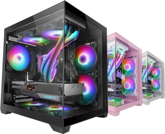 Caja de PC MARS MC-View2 Black mATX