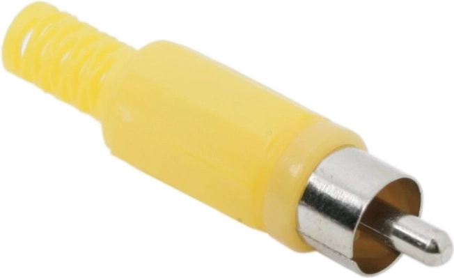 Conector RCA con protección contra la rotura