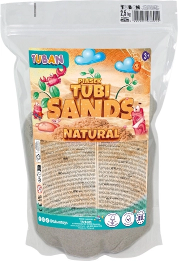 TUBI SAND arena cinética natural en bolsa 2,5 kg