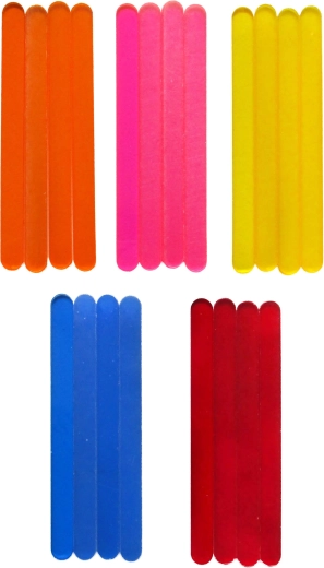 Palitos de plástico para helado casero Toro 20 uds