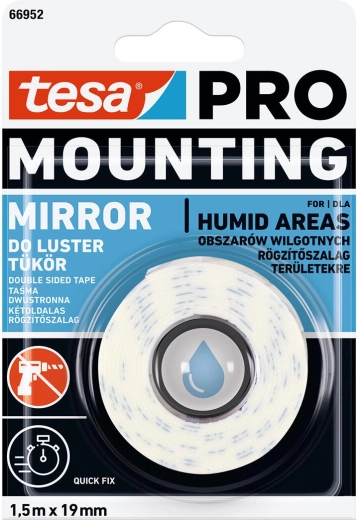 Cinta de montaje universal TESA 19 mm × 1,5 m