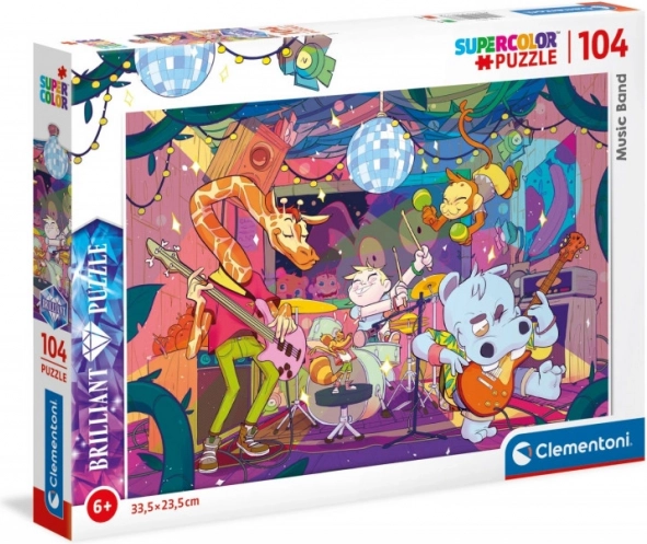 Puzzle Brilliant Grupo Musical 104 Piezas