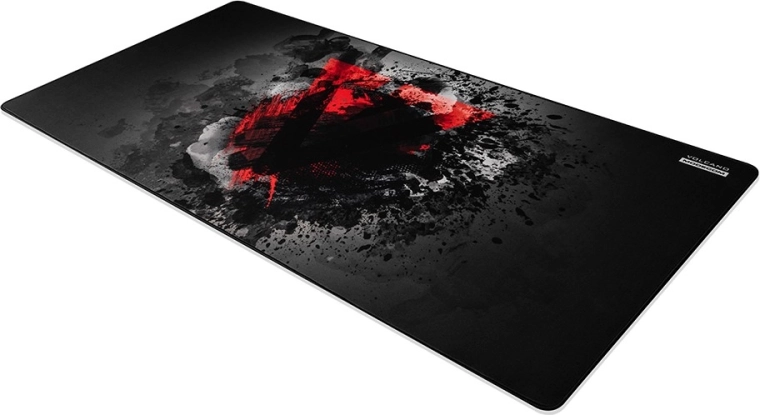 Alfombrilla gaming para ratón y teclado Modecom Volcano Meru 1200 × 600 mm