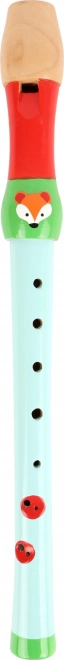 Flauta de madera Zorro