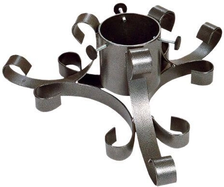 Soporte metálico para árbol de Navidad Roja 430 × 370 × 155 mm