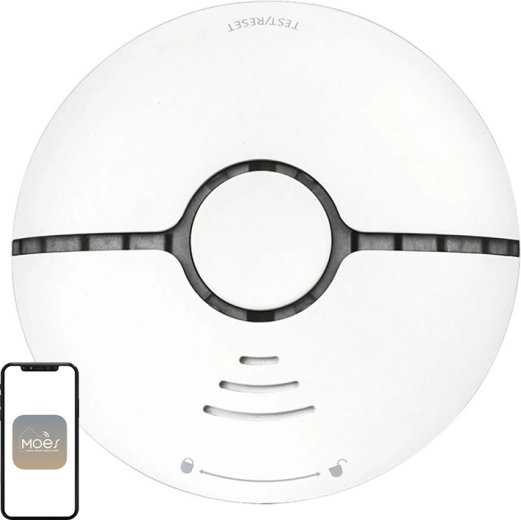 Detector de humo Wi‑Fi Moes WSS-S-SSD-A