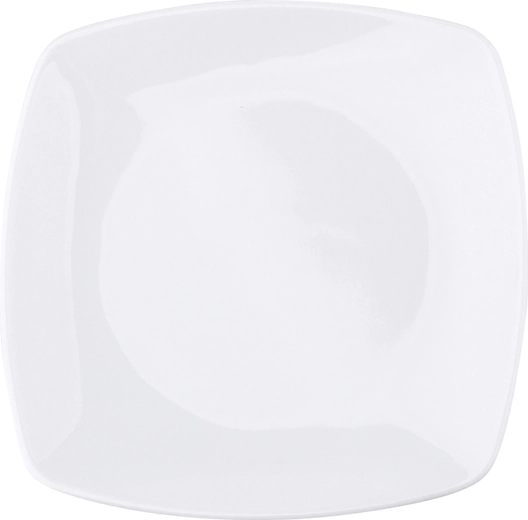 Plato de postre Mariapaula Moderna cuadrado blanco 18 cm