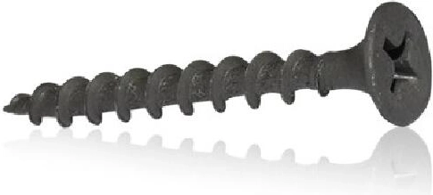 Tornillo para pladur 3,5 × 55 mm con cabeza avellanada, rosca fina (1000 uds)