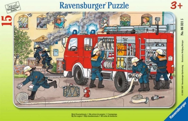 Puzzle de 15 piezas Bomberos