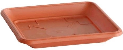 Plato cuadrado para maceta 41 × 41 cm