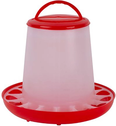 Comedero para aves de corral 6 kg de plástico Goodfarm
