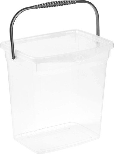 Caja transparente para detergente 18 × 23 × 24 cm