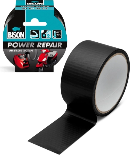 Power Repair cinta adhesiva reforzada negra 10 m