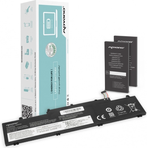 Batería Movano para Lenovo ThinkPad E14/E15 Gen2–Gen4 4650 mAh (54 Wh)