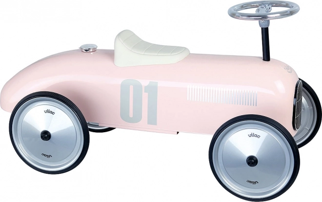 Correpasillos metálico rosa Vilac de estilo vintage