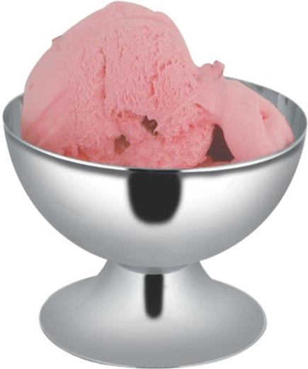 Copa para helado de acero inoxidable, diámetro 10 cm