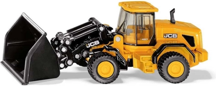 SIKU Super cargadora de ruedas JCB con pala delantera 1:87