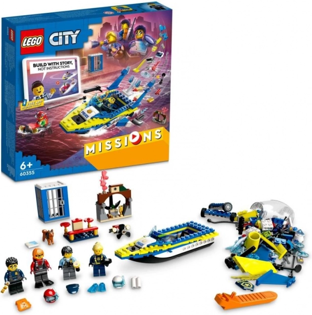 LEGO® City 60355 Misión de detective de la guardia costera