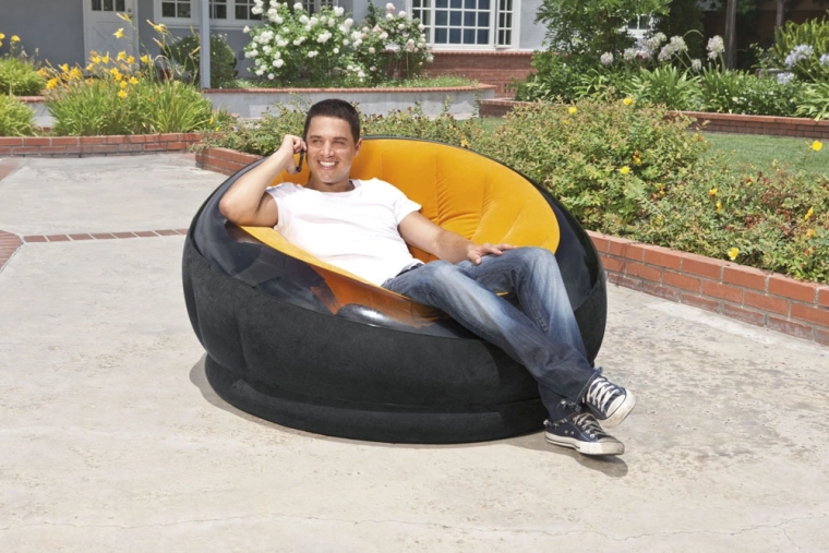 Sillón hinchable para relajarse